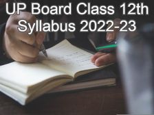 यूपी बोर्ड कक्षा 12वीं होम साइंस सिलेबस 2022-23 (UP Board Class 12th Home Science Syllabus PDF Download)