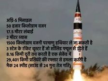 Agni-V Ballistic Missile Range: अग्नि 5 मिसाइल की मारक क्षमता 5500 किलोमीटर, चीन को बना सकती है निशाना