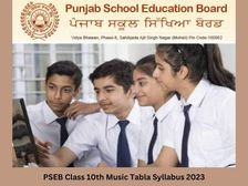 पंजाब बोर्ड कक्षा 10वीं म्यूजिक तबला सिलेबस 2023, पीडीएफ डाउनलोड करें