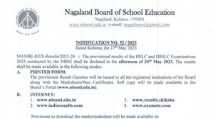 NBSE HSLC, HSSLC Result 2023 Date and Time: नागालैंड बोर्ड 10वीं 12वीं रिजल्ट 2023 कब आएगा? देखें डेट एंड टाइम