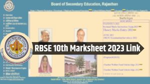RBSE 10th Marksheet 2023 Download: राजस्थान 10वीं बोर्ड परीक्षा की मार्कशीट 2023 डाउनलोड करें