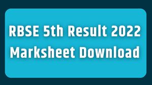 RBSE 5th Result 2023 Marksheet Download Link| राजस्थान बोर्ड 5वीं रिजल्ट 2023 मार्कशीट करें डाउनलोड