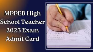 MPPEB High School Teacher 2023: एमपी हाई स्कूल शिक्षक परीक्षा 2023 एडमिट कार्ड जारी, यहां देखें डायरेक्ट लिंक