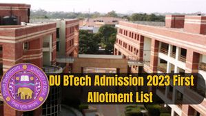 DU BTech Admission 2023: डीयू बीटेक कोर्स में प्रवेश की पहली अलॉटमेंट लिस्ट जारी, देखें पूरा शेड्यूल