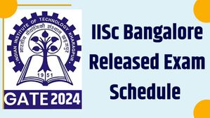 GATE 2024 Exam Schedule: IISc बेंगलुरु ने जारी की गेट 2024 परीक्षा शेड्यूल, इस डेट से शुरू होगी परीक्षा