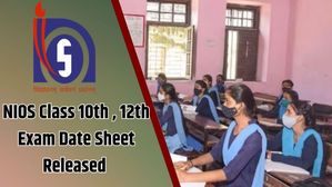 NIOS Class 10, 12 Exam Date Sheet: एनआईओएस ने जारी की 10वीं, 12वीं की डेटशीट, डाउनलोड करें पीडीएफ