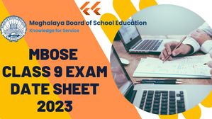 MBOSE 9 Exam Date Sheet 2023: मेघालय बोर्ड ने जारी की कक्षा 9वीं का परीक्षा शेड्यूल, यहां देखें पूरी डेटशीट