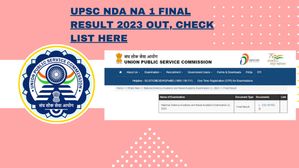UPSC NDA NA 1 Final Result 2023 Out: यूपीएससी एनडीए और एनए 1 अंतिम परिणाम 2023 जारी, 628 का चयनित|PDF link