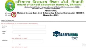 हरियाणा एनएमएमएसएस 2023 एडमिट कार्ड हुए जारी, bseh.org.in से करें डाउनलोड