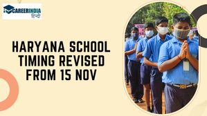 Haryana School Timings Revised: 15 नवंबर से बदल जायेंगे हरियाणा के स्कूलों का समय, यहां देखें शिफ्ट डिटेल्स