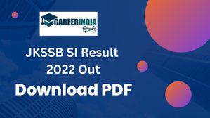 JKSSB SI Result 2022 Out: जेकेएसएसबी एसआई परिणाम 2022 हुए जारी, डाउनलोड करें पीडीएफ