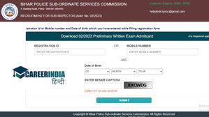 बिहार पुलिस एसआई एडमिट कार्ड 2023 हुए जारी, bpssc.bih.nic.in से करें हॉल टिकट डाउनलोड