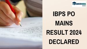 IBPS PO Mains result 2024 Declared: आईबीपीएस पीओ मुख्य परीक्षा परिणाम 2024 ibps.in  जारी, लिंक यहां