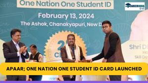 धर्मेंद्र प्रधान ने APAAR वन नेशन वन स्टूडेंट आईडी कार्ड लॉन्च किया