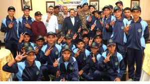 जम्मू-कश्मीर के स्कूली बच्चों के लिए लंच पर बातचीत कार्यक्रम का आयोजन 