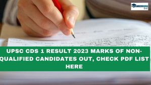 UPSC CDS 1 Result 2023: यूपीएससी सीडीएस 1 परिणाम 2023 गैर-योग्य उम्मीदवारों के अंक जारी, सूची यहां देखें