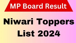 MP Board Niwari Toppers List 2024: निवाड़ी जिले के 10वीं, 12वीं के टॉपर छात्रों की सूची