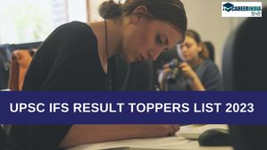 UPSC IFS Result Toppers List 2023: यूपीएससी आईएफएस टॉपर्स के नाम जारी, ऋत्विक पांडे AIR 1, देखें पूरी लिस्ट