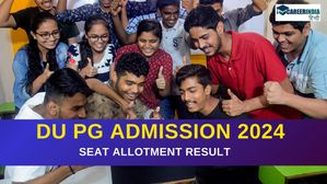 DU PG Admission 2024: डीयू पीजी सीट आवंटन रिजल्ट 22 जून को, कब जारी होगी अगली लिस्ट