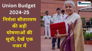 Union Budget 2024: बजट सत्र में निर्मला सीतारमण की बड़ी घोषणाओं की सूची, देखें एक नजर में 