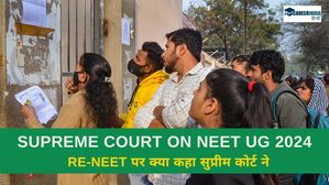 NEET UG विवाद पर सुप्रीम कोर्ट ने कहा, यदि परीक्षा की पवित्रता भंग हुई है, तो Re-NEET का आदेश देना होगा