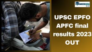 UPSC EPFO APFC Final Result 2023: यूपीएससी ईपीएफओ अंतिम परिणाम घोषित, PDF लिंक यहां