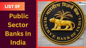 भारत में सार्वजनिक क्षेत्र के बैंकों की सूची | List of Public Sector Banks In India
