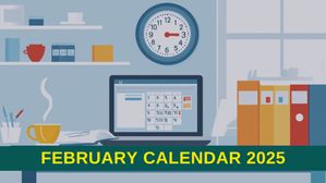 February Calendar 2025: फरवरी में राष्ट्रीय और अंतर्राष्ट्रीय दिवसों की सूची, फरवरी कैलेंडर लिस्ट