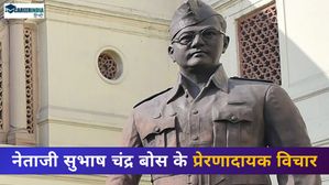 Subhash Chandra Bose Thoughts in Hindi| नेताजी सुभाष चंद्र बोस के अनमोल विचार 