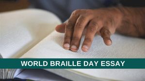 World Braille Day Essay: विश्व ब्रेल दिवस पर निबंध कैसे लिखें? यहां देखें 100, 200, 300 शब्दों के प्रारूप