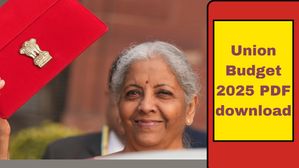 Budget 2025: अंग्रेजी और हिन्दी में डाउनलोड करें Union Budget 2025 PDF Link डिटेल्स यहां