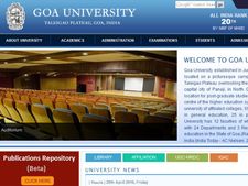 கோவா பல்கலைக்கழகத்தில் பணியாற்ற விருப்பமா...!!