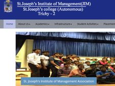 திருச்சி செயின்ட் ஜோசப் இன்ஸ்டிடியூட்டில் எம்பிஏ படிக்கப் போகலாமா....!!