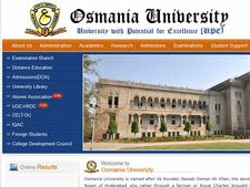 உஸ்மேனியா பல்கலைக்கழகத்தில் யு.ஜி. படிப்பு படிக்கலாம்...!!
