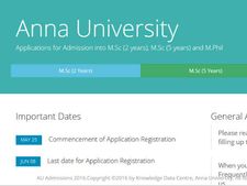 சென்னை அண்ணா பல்கலை.யில் எம்.எஸ்சி, எம்.பில் படிக்கணுமா....!!