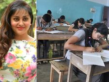 அப்பப்ப ஜூஸ் குடிங்க.. தேர்வு எழுதும் மாணவர்களுக்கு நமீதா அட்வைஸ்! 