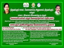 தமிழக அரசு சார்பில் திருவள்ளூரில் வேலை வாய்ப்பு முகாம்!