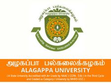 அழகப்பா பல்கலைக்கழகத்தில் ஆராய்ச்சி பணி!