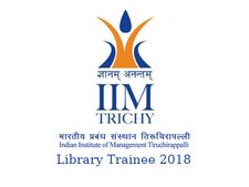 திருச்சி ஐஐஎம் நிறுவனத்தில் டிரெயினி பணி!