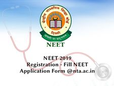 நீட் நுழைவுத் தேர்விற்கு நவம்பர் 1 முதல் பதிவுகள் துவக்கம்!