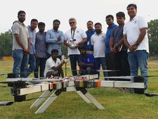 புதிய உலக சாதனை படைத்த அண்ணா பல்கலையில் அஜித் ட்ரோன்..!