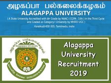 வேலையில்லா பட்டதாரிகளே, அழகப்பா பல்கலையில் வேலை வாய்ப்பு!