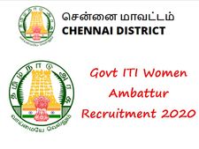 அரசு மகளிர் ஐடிஐ-யில் உதவியாளர் வேலை!