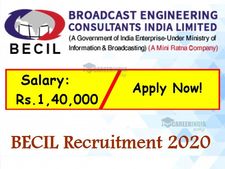 ரூ.1.40 லட்சம் ஊதியத்தில் மத்திய அரசு வேலை! விண்ணப்பிக்கலாம் வாங்க!!