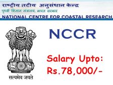 ரூ.80 ஆயிரம் ஊதியத்தில் தேசிய கடலோர ஆராய்ச்சி மையத்தில் கொட்டிக்கிடக்கும் வேலை வாய்ப்புகள்!