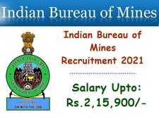 ரூ.2.15 லட்சம் ஊதியத்தில் இந்திய சுரங்க பணியகத்தில் வேலை வேண்டுமா? விண்ணப்பிக்கலாம் வாங்க!