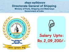 ரூ.2 லட்சம் ஊதியத்தில் மத்திய துறைமுக அமைச்சகத்தில் பணியாற்றலாம் வாங்க!