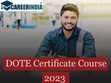 DOTE Certificate course 2023: டிஓடிஇ.,இல் சான்றிதழ் பயிற்சி...! 