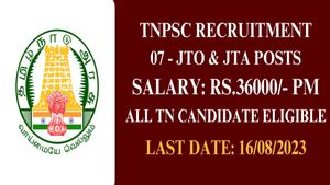 TNPSC JTA Recruitment 2023:  நாளை கடைசி நாள்... ரூ.1.31 லட்சம் மாத ஊதிய பணிக்கு விண்ணப்பிக்க ..!