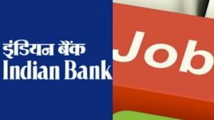 இந்தியன் வங்கியில் காத்திருக்கும் பணியிடங்கள்...!!